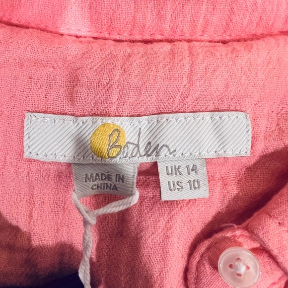 🔥Boden Pink Button-Up Shirt🔥 - Picture 3 of 6